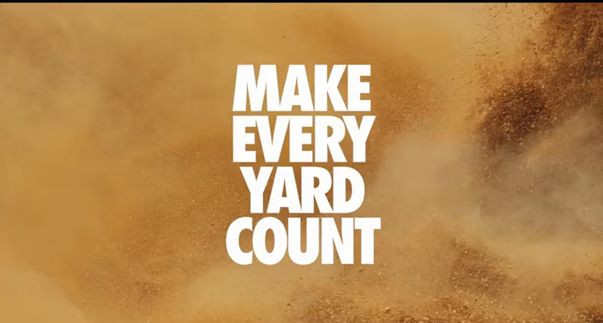Nike Make Every Yard Count (Stop Motion Film)